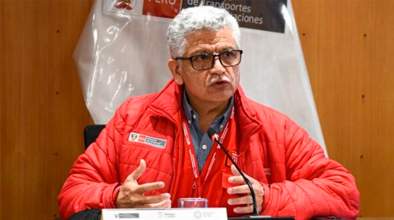 El exviceministro de Transportes de Perú, Luis Rivera Pérez. Foto: Ministerio de Transportes de Perú