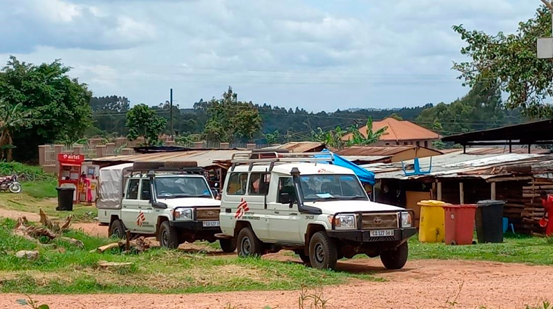 MSF sets up Ebola treatment center in Uganda