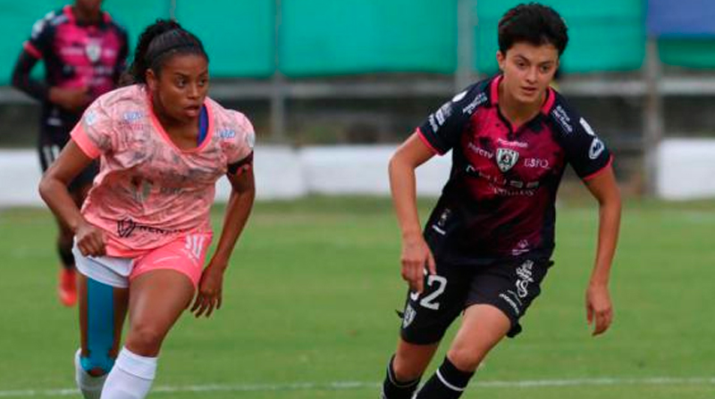 Club Ñañas y Dragonas IDV, representantes de Ecuador en la Copa Libertadores Femenina. Foto: Twitter Superliga Femenina.