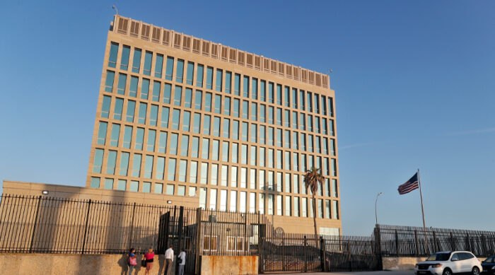 Embajada de EE.UU. en Cuba. Foto: EFE