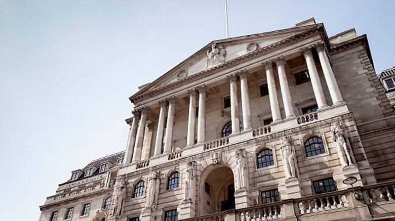 El Banco de Inglaterra compró bonos soberanos de emergencia ante un "riesgo material para la estabilidad financiera" del Reino Unido. Foto: Getty Images.