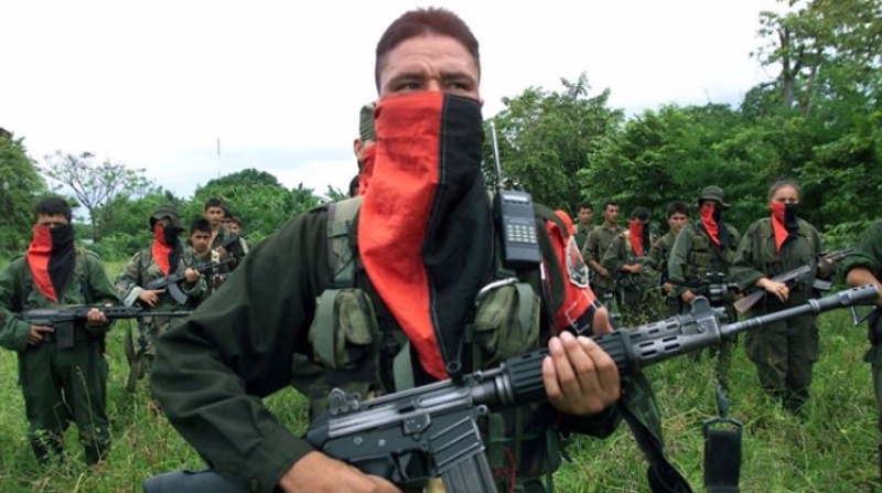 Miembro de la guerrilla del ELN fotografiado en 2016 Foto: Getty Images.