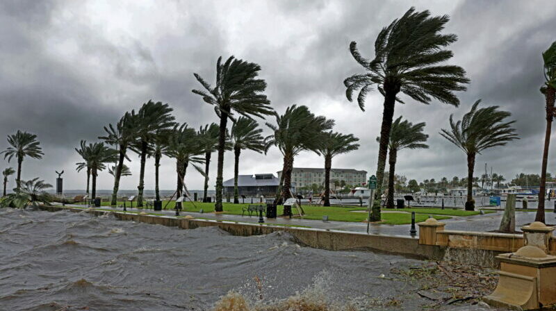 El huracán Ian afectó al estado de Florida en EE.UU. Hasta ahora se desconocen las víctimas del desastre. Foto: EFE.