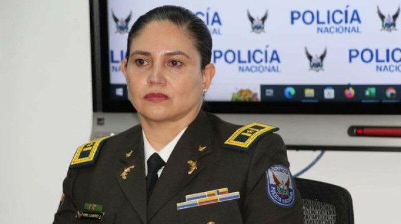Irany Ramírez es la nueva directora de la Escuela Superior de Policía Alberto Enríquez Gallo. Foto: Cortesía.