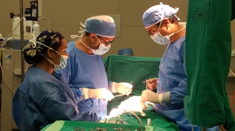 El hospital Carlos Andrade Marín está acreditado para trasplantes renales y de córneas. Se han realizado 33 cirugías de riñón este año. Foto: Cortesía / HCAM.