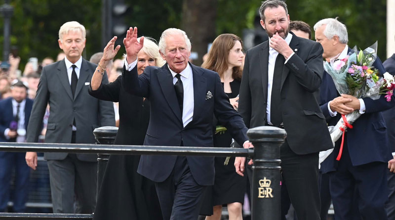 Carlos III será proclamado como rey el 10 de septiembre de 2022. Foto: EFE.