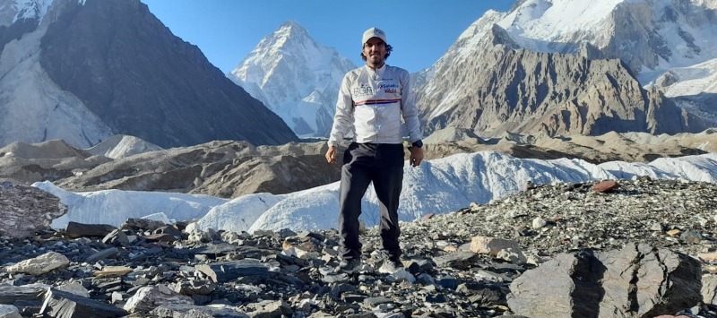 El ecuatoriano Santiago Quintero, de 47 años, es montañista y guía. Fotos: Cortesía / Santiago Quintero.