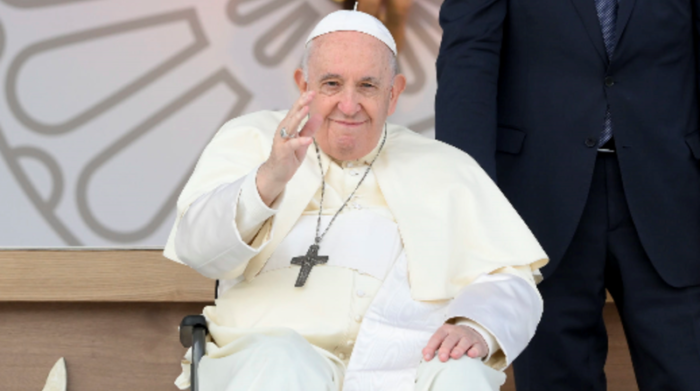 El Papa aprovechó el contexto de las elecciones en Italia para hacer su pedido. Foto: EFE