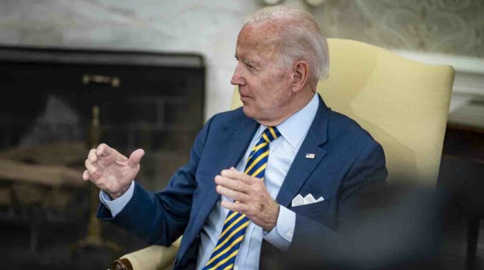 El presidente de Estados Unidos, Joe Biden, dijo este domingo 18 de septiembre que la pandemia de covid-19 terminó en su país. Foto: EFE