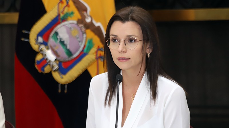 Sandra Molina, viceministra de seguridad. Foto: Cortesía