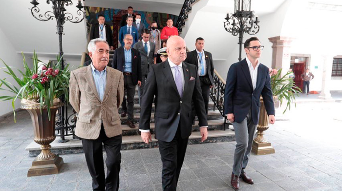 Alfredo Borrero tiene previsto mantener varias reuniones bilaterales durante su periplo. Foto: Twitter @Vice_Ec
