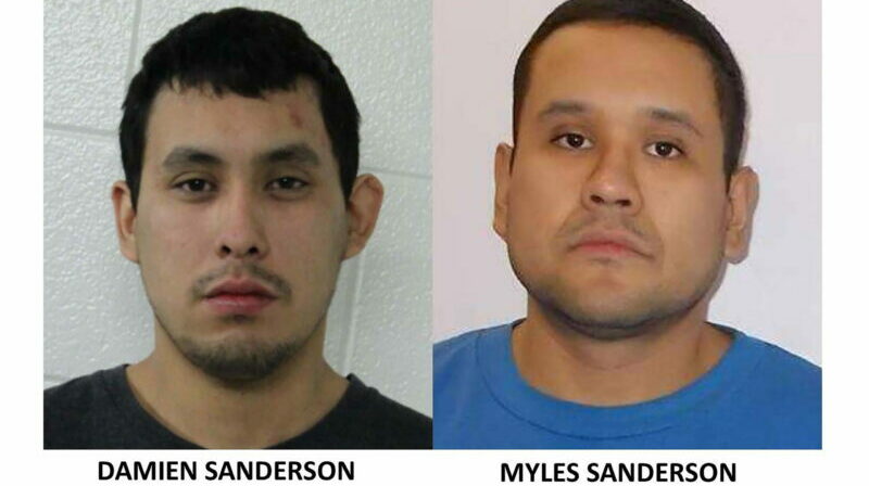 Los hermanos Sanderson son sospechosos de asesinar por apuñalamiento a 10 personas. Ambos tienen antecedentes penales. Foto: EFE.