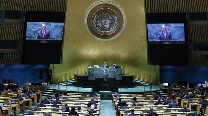 Imagen referencial de la Asamblea de las Naciones Unidas. Foto: EFE.