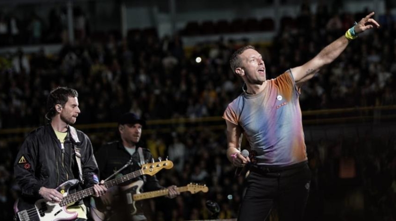 Imágenes del concierto de Coldplay en Bogotá el 16 de septiembre de 2022. FOTO: Sergio Acero Yate. Foto: El Tiempo de Colombia