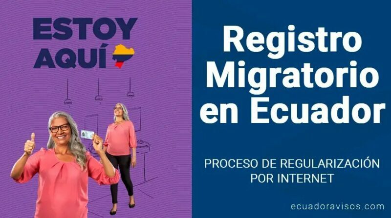 Los migrantes venezolanos en Ecuador pueden registrarse en la página web del programa Estoy Aquí. Foto: Sitio web Estoy Aquí.