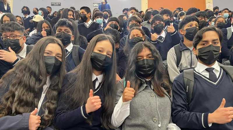 Los estudiantes de primero y segundo de bachillerato reciben dos horas de clases semanales de Ciudadanía. Foto: archivo El Comercio