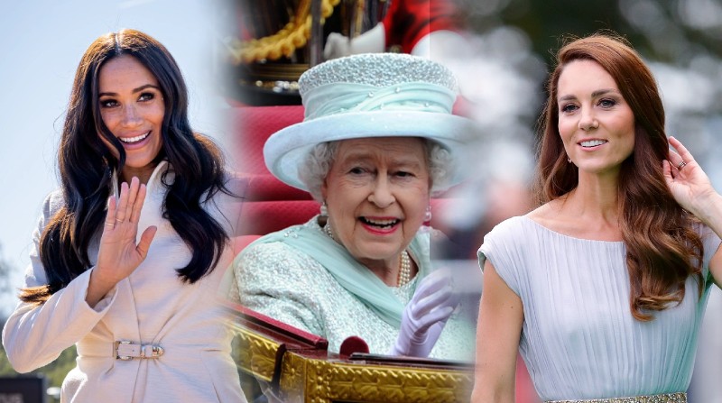 La Reina Isabell II dejó gran parte de la herencia de sus joyas a Kate Middleton, esposa de William. Foto: Internet