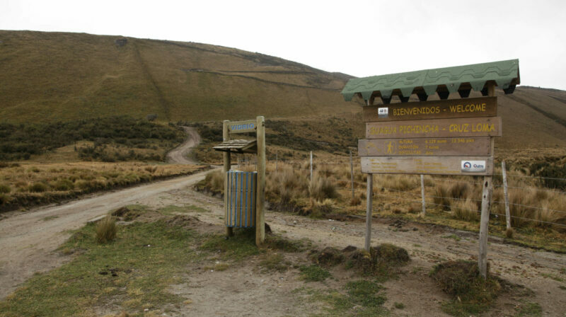 La Ruta Lloa, en el refugio del Volcán Guagua Pichincha. Foto: Archivo / EL COMERCIO.