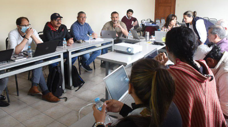 Gobierno y organizaciones indígenas retoman diálogo en mesas de Focalización, Fomento productivo y Energía. Foto: Ministerio de Gobierno