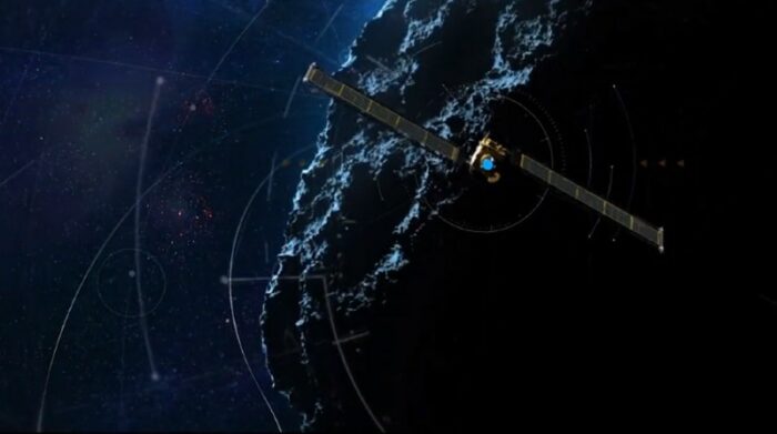 una nave de la NASA se estrelló a toda velocidad contra un asteroide con el objetivo de desviar su trayectoria. Foto: NASA
