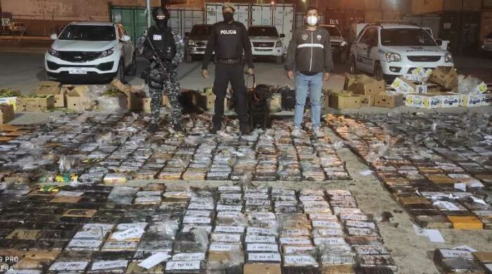 La Policía Nacional informó han decomisado 7,7 toneladas de drogas a nivel nacional. Foto: Cortesía Policía Nacional