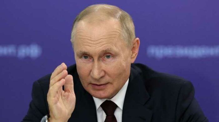 El presidente ruso, Vladímir Putin, negó que fuera Rusia la que iniciara las acciones militares en Ucrania. Foto: Internet
