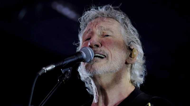El músico británico Roger Waters, cofundador de Pink Floyd, critica el accionar político para la continuidad de la guerra en Ucrania. Foto: EFE