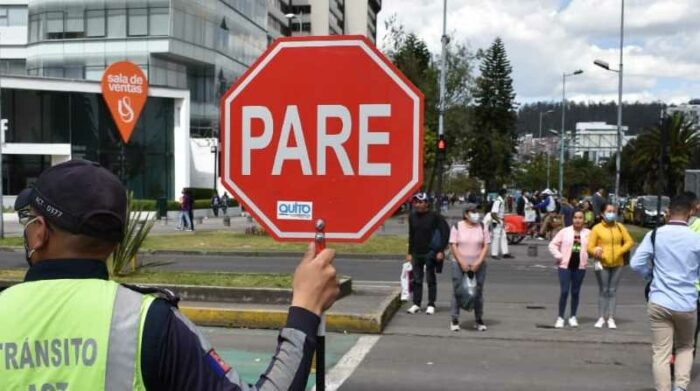 En la capital hay varias zonas que registran alta congestión vehicular. Foto: Archivo / Facebook AMT Quito