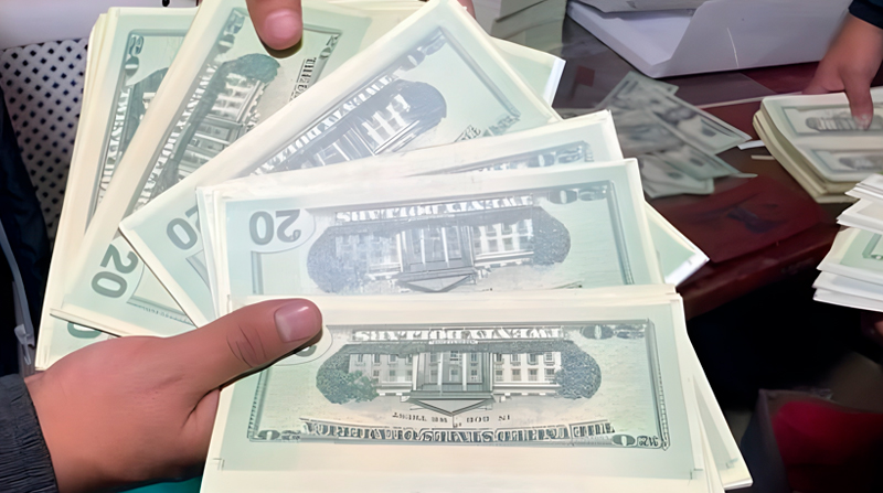 En operativos policiales se hallaron los billetes falsos que fueron procesados en sitios clandestinos. Foto: Cortesía