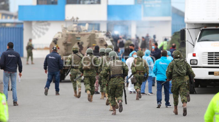 Durante este lunes 3 y martes 4 de octubre de 2022 se registraron enfrentamientos en el interior de la cárcel de Cotopaxi. Foto: EL COMERCIO