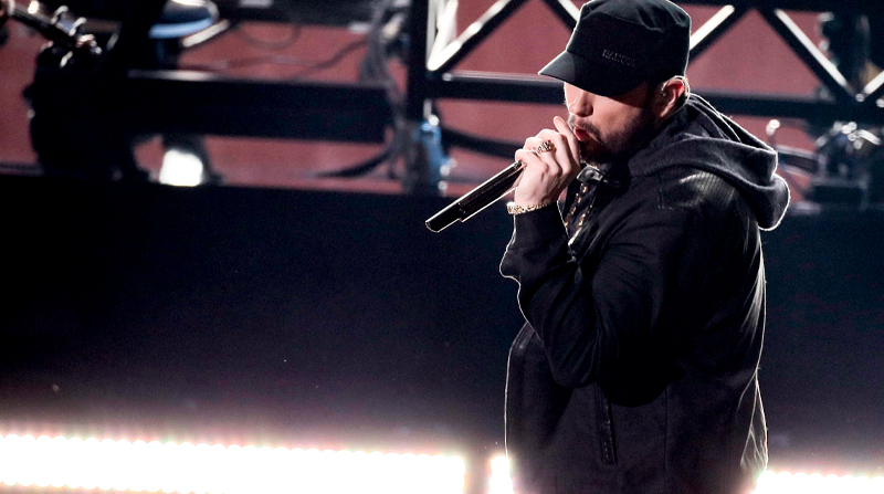 Eminem llegó a protagonizar un filme inspirado en su vida, '8 Miles'. Foto: EFE