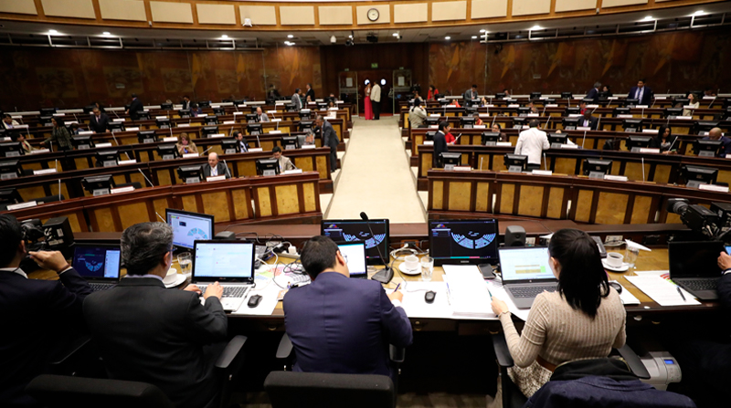 El debate en el Pleno se centró en la Ley de las Juventudes y en otra de Economía Familiar Campesina. No se logró incluir la reconsideración de la votación. Foto: Cortesía