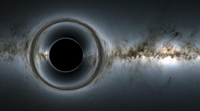La teoría apunta a que nada en el Universo puede escapar de la atracción de un agujero negro y que su energía destruye todo lo existente en el Universo. Foto: NASA.