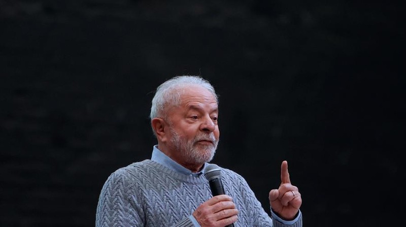Imagen de archivo del presidente electo Luiz Inácio Lula da Silva. Foto: EFE