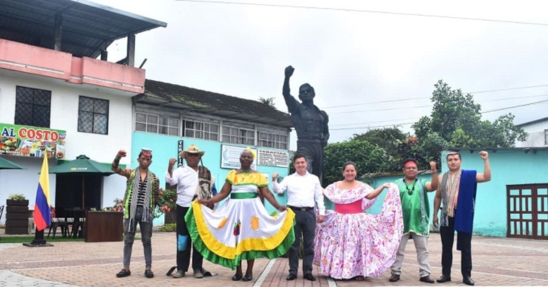 Cada 12 de octubre en Ecuador se celebra el 'Día de la Interculturalidad y Pluriculturalidad'. Foto: Gobernacion de Santo Domingo de los Tsachilas.