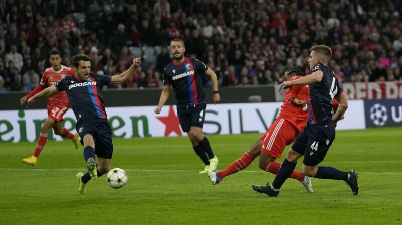 Partido entre el Bayern y Viktoria Plzen. Foto: Twitter Bayern Munchen.