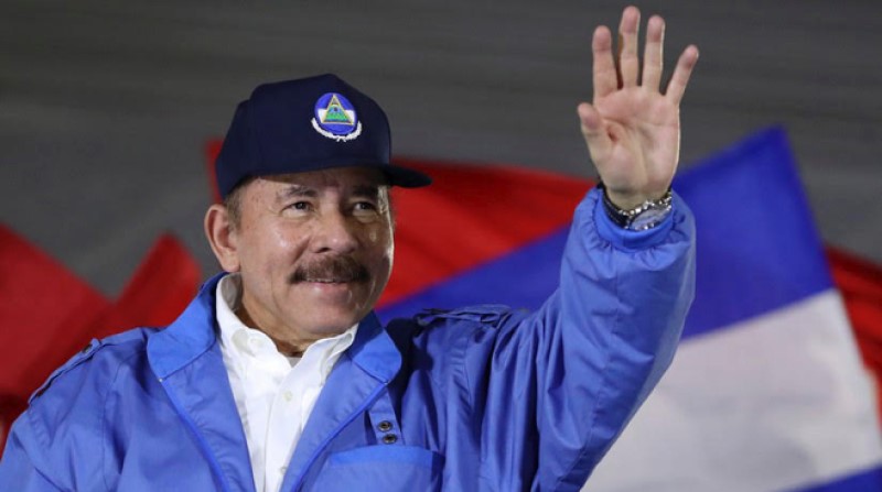 Daniel Ortega autorizó la firma del tratado con Rusia. Foto: Twitter Embajada de Nicaragua.