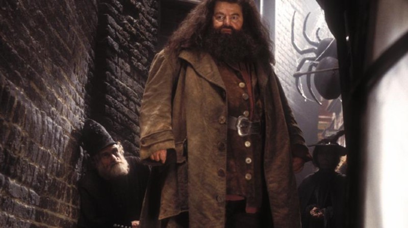 Robbie Coltrane interpretó a Hagrid en la saga de 'Harry Potter'. El actor falleció este 14 de octubre de 2022. Foto: Warner Bros