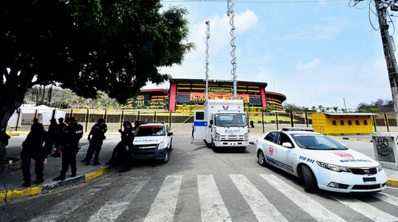 Operativo por la final de la Copa Libertadores en Guayaquil