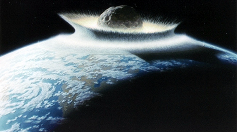 Los impactos de cuerpos celestes sobre la superficie terrestre son una preocupación científica. Foto: NASA.
