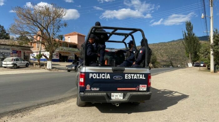 Una fotografía de la Policía del estado de Oaxaca, México. Foto: Europa Press