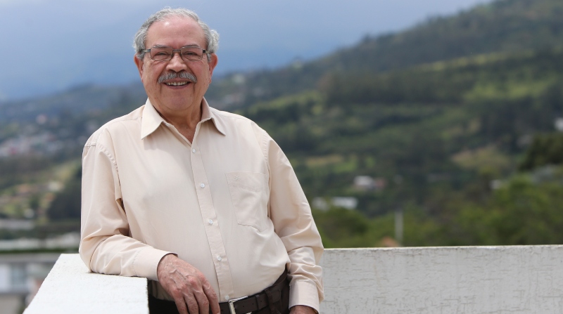 Ramiro Montenegro fue presidente del Aucas, entre 1994 y 2004. Es médico neurólogo y un apasionado por el club oriental. Foto: EL COMERCIO.
