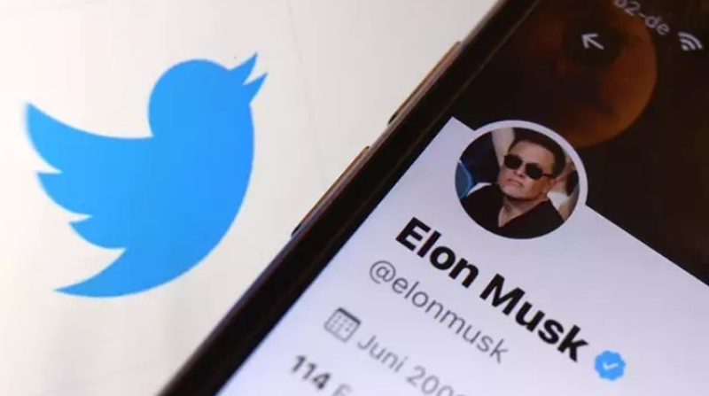 Imagen referencial del perfil de Twitter de Elon Musk. Foto: Europa Press.