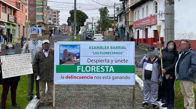 Los moradores de La Floresta marcharán por cuarta ocasión en contra de la inseguridad. Foto: Diego Pallero / EL COMERCIO