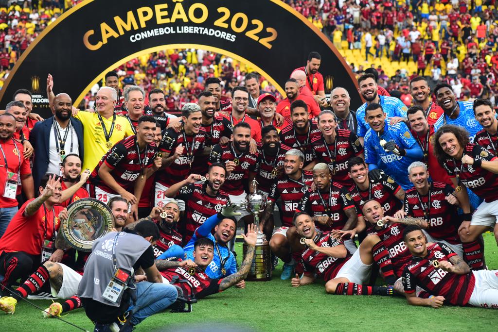 Flamengo ganó la Copa Libertadores 2022, en Guayaquil. Foto: Enrique Pesantes/El Comercio