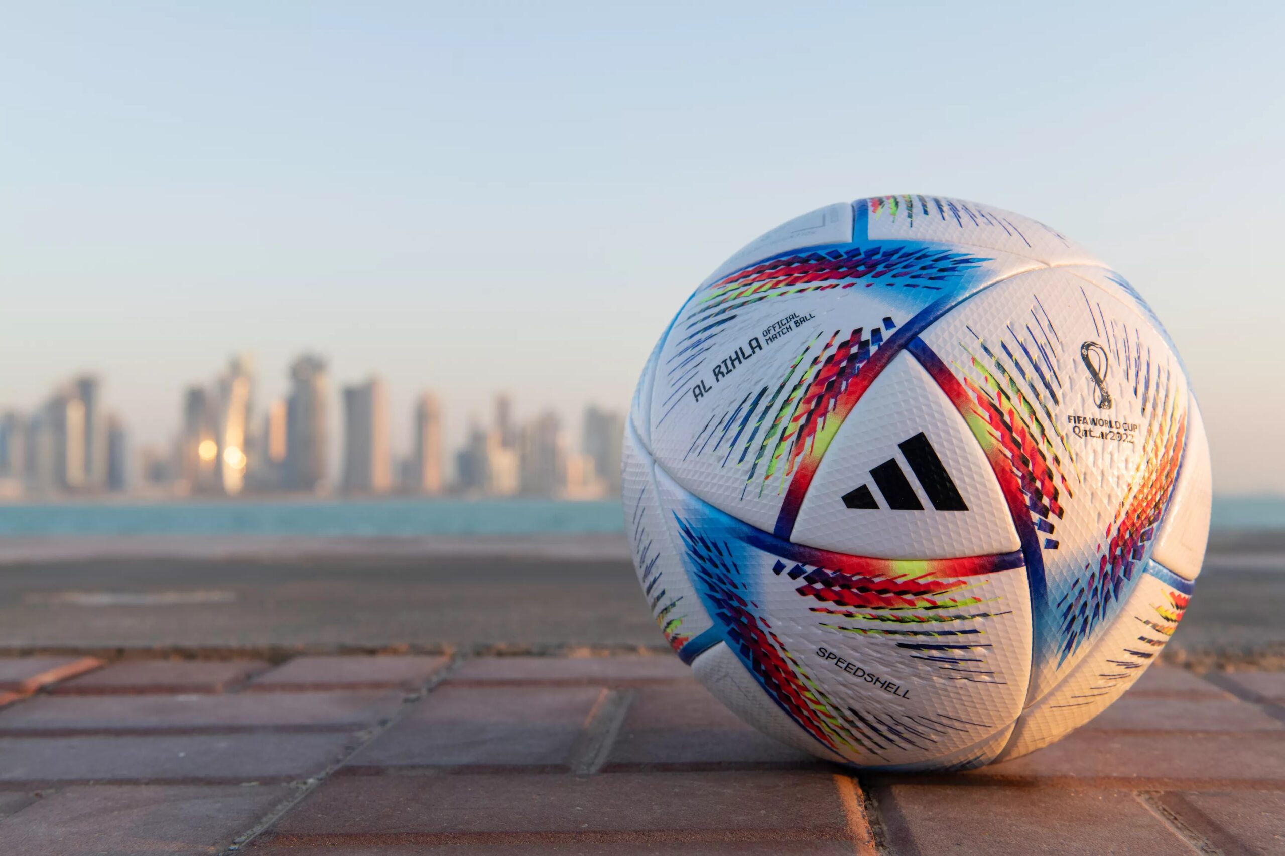 Al Rihla es el balón oficial para el Mundial de Qatar 2022. Foto: FIFA