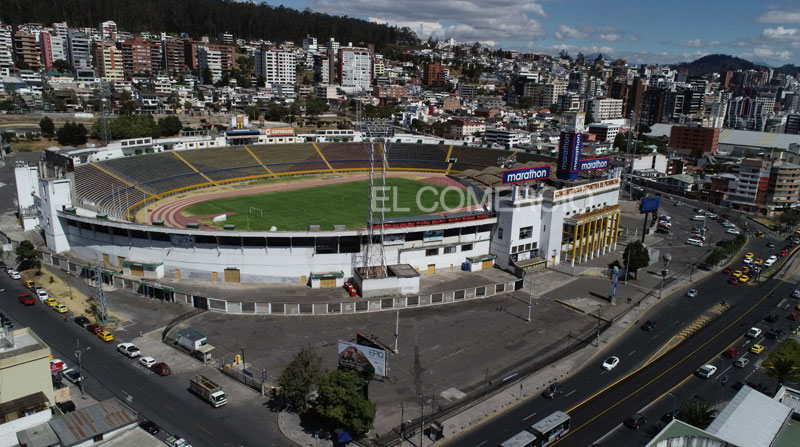 Foto referencial del estadio Olímpico Atahualpa. Foto: Archivo / EL COMERCIO