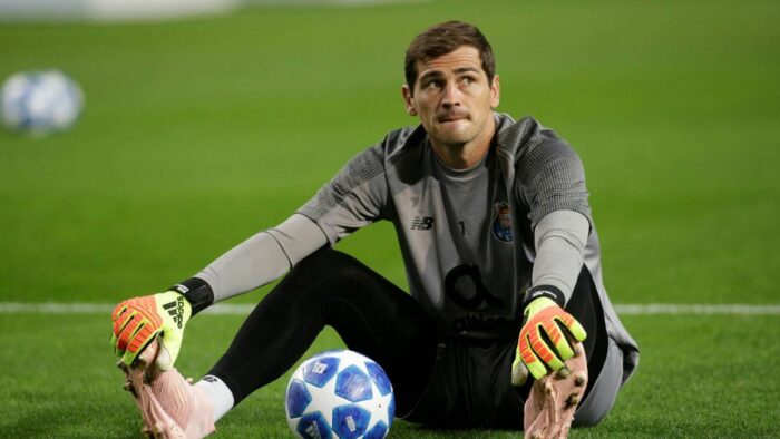 Iker Casillas antes de su retiro como futbolista. Foto: Diario Sport