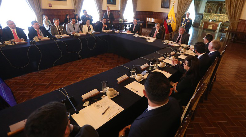 Gobierno convocó a autoridades para intercambiar experiencias y debatir sobre la lucha y prevención de la corrupción. Foto: Flickr de Presidencia de Ecuador.