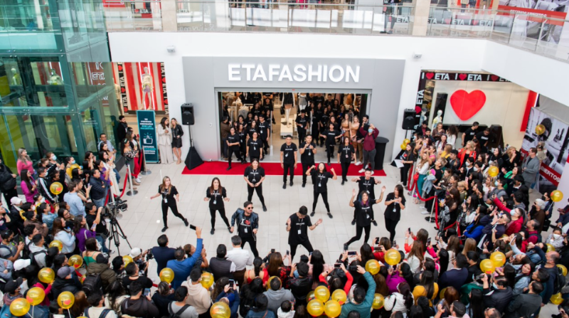 Esta es la primera Style Store del Ecuador de Etafashion porque brindará a sus clientes experiencias de compra únicas cumpliendo con estándares internacionales. Foto: Etafashion